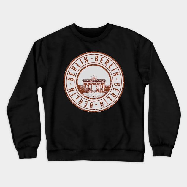 Berlin pride stamp Crewneck Sweatshirt by SerenityByAlex